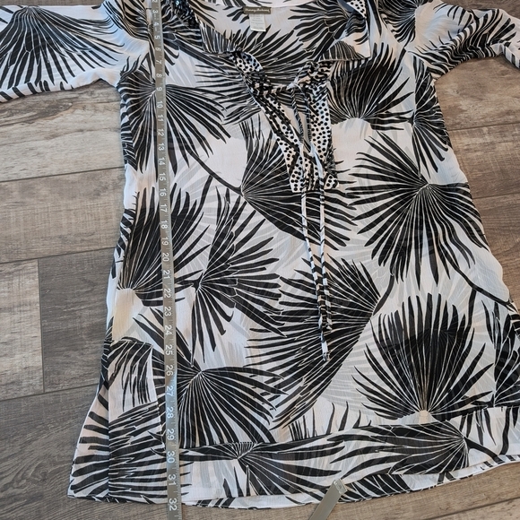 Tommy Bahama Palm Print Swim Cover Up Size Small - Picture 9 of 10